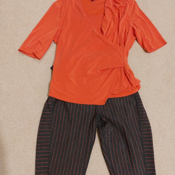 Grey Leggings by Lynn Ritchie Reversible - Picture 7 of 8